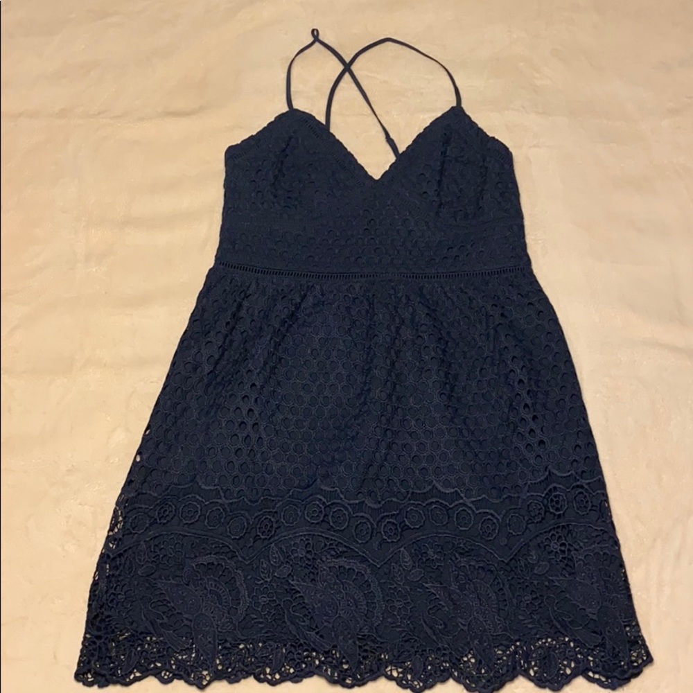 Abercrombie + Fitch crochet dress